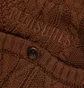 Шорти чоловічі Pleasures Charlie Knit Shorts Brown P23SP045-BROWN