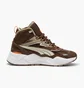 Кроссовки унисекс Puma Rs-X Hi Sneakers Brown 392718-08