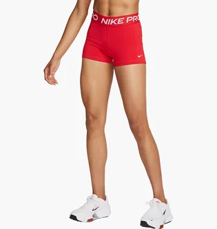 Шорты женские Nike Pro 3 Shorts Red CZ9857-658