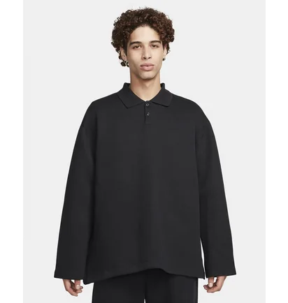 Кофта чоловіча Nike Polo Tech Fleece Reimagined Black FN3401-010