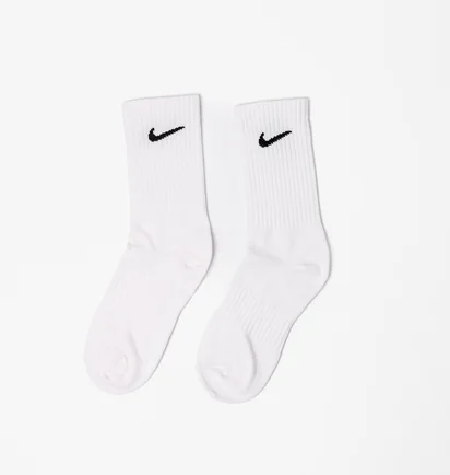 Шкарпетки унісекс Nike Everyday Ltwt Crew (3 пари, неутеплені) SX7676-100