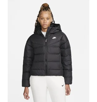 Куртка женская Nike W Nsw Sf Dwn Wr Hd Jkt Black Dq5903-010