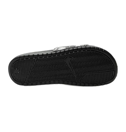 Тапочки мужские Nike Benassi Just Do It. Print Black 631261-042