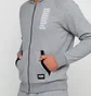 Толстовка чоловіча Puma Athletics Fz Hoody Grey 580151-03