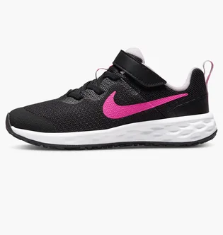 Кроссовки детские Nike Revolution 6 Nn (Psv) Black Dd1095-007