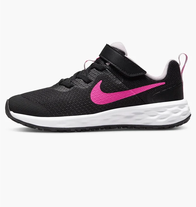 Кроссовки детские Nike Revolution 6 Nn (Psv) Black Dd1095-007