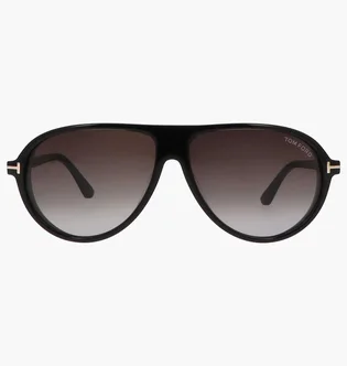 Солнцезащитные очки мужские Tom Ford Black/Grey FT1023-01B-60
