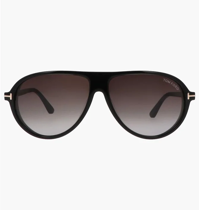 Солнцезащитные очки мужские Tom Ford Black/Grey FT1023-01B-60