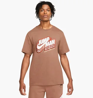 Футболка чоловіча Air Jordan M J JMPMN SS GFX CREW Brown DC9773-256