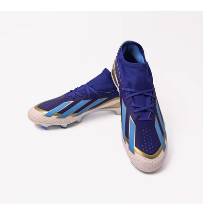 Бутсы мужские Adidas X Crazyfast Messi League Firm Ground Cleats Blue ID0712