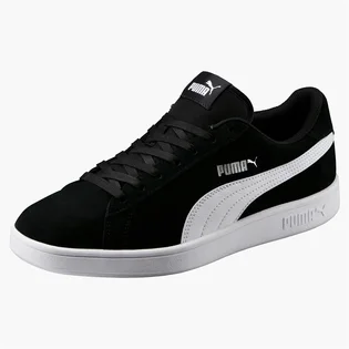 Кроссовки унисекс Puma Smash V2 Black/White 364989-01