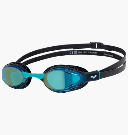 Окуляри для плавання унісекс Arena Air Sonic Mirror Turquoise/Black 011004-150