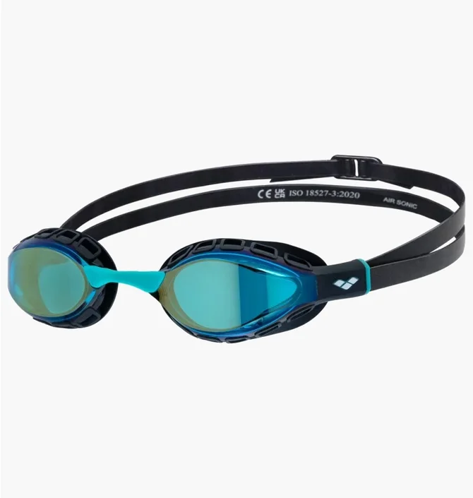 Окуляри для плавання унісекс Arena Air Sonic Mirror Turquoise/Black 011004-150