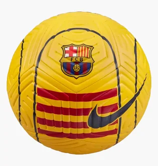 Футбольний м'яч Nike Fcb Strike Yellow DC2419-728