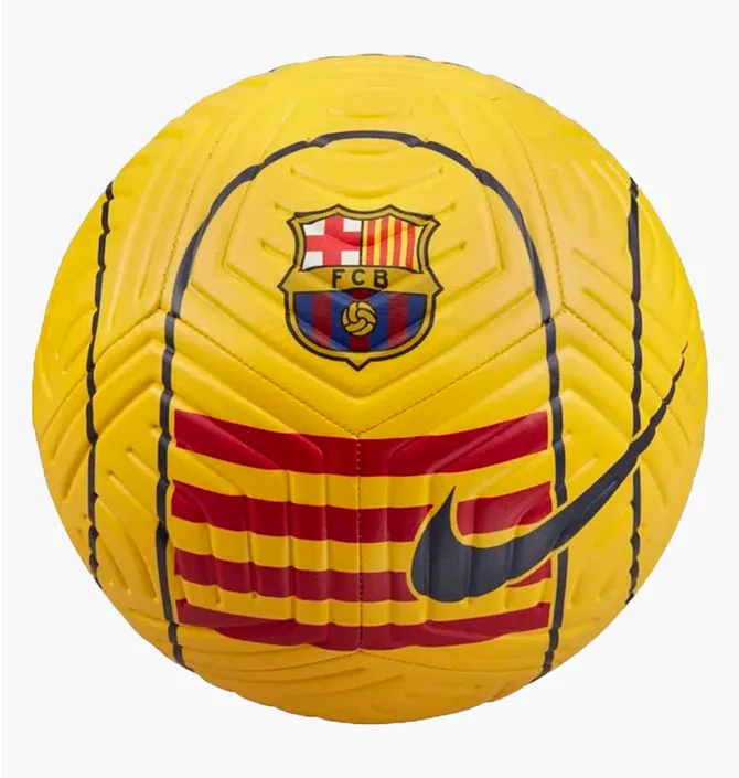 Футбольний м'яч Nike Fcb Strike Yellow DC2419-728