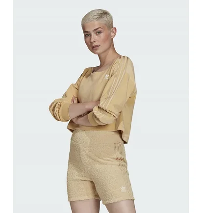 Свитшот женский Adidas Off Shoulder Sweatshirt Beige H18839