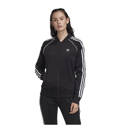 Олимпийка женская Adidas Ss Track Jacket Black FM3288