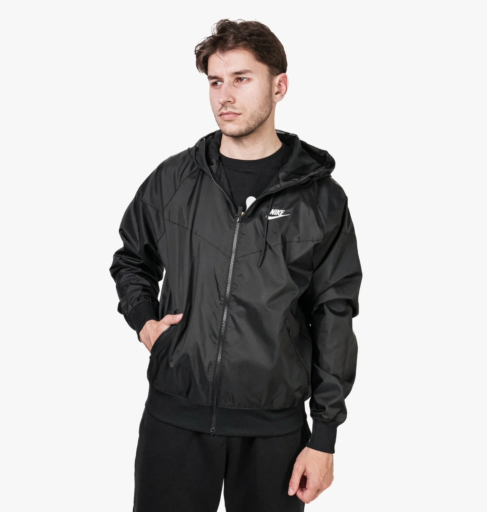 ᐉ Куртка чоловіча Nike M Nsw Spe Wvn Lnd Wr Hd Jkt Black DA0001