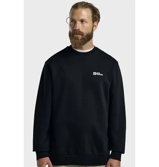 Світшот чоловічий Jack Wolfskin Essential Black A63843C-0413