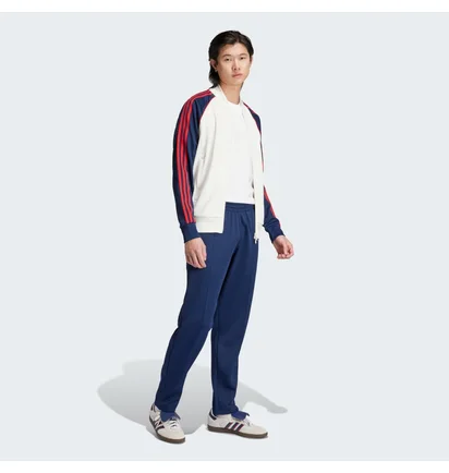 Олимпийка мужская Adidas Adicolor Classics Sst Track Jacket Beige/Blue IY9859