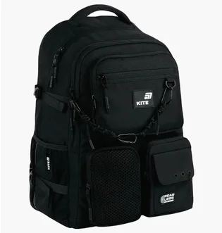 Рюкзак детский Kite Faer Less Black K26-1018XL-1