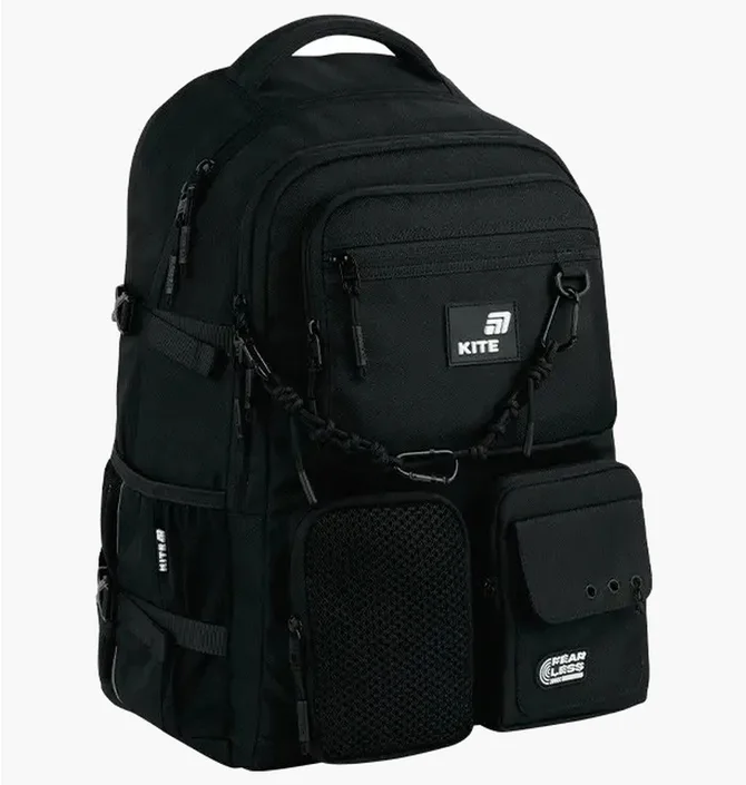 Рюкзак детский Kite Faer Less Black K26-1018XL-1