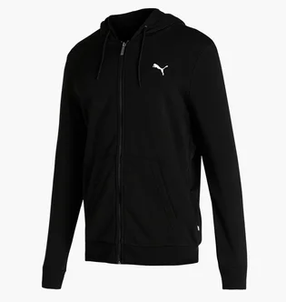 Толстовка чоловіча Puma Essentials Full-Zip Black 847219-01