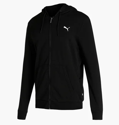 Толстовка чоловіча Puma Essentials Full-Zip Black 847219-01