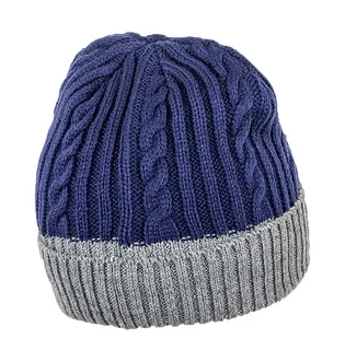 Шапка унісекс Jeep Twisted Tricot Hat J22W Blue/Grey O102602-K879