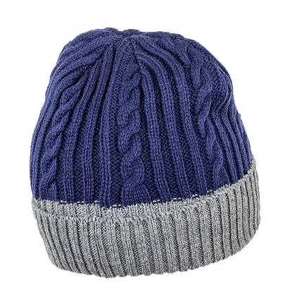 Шапка унисекс Jeep Twisted Tricot Hat J22W Blue/Grey O102602-K879