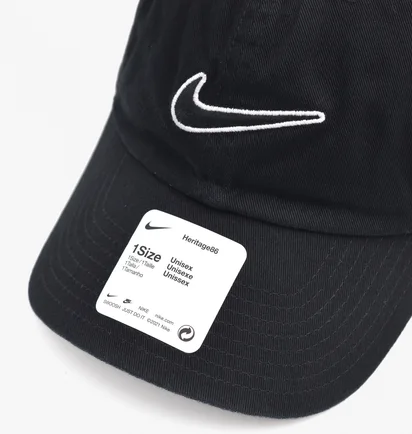 Кепка унисекс Nike U Nsw H86 Cap Essential Swh Black 943091-010