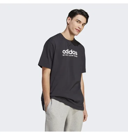 Футболка чоловіча Adidas All Szn Graphic Tee Black IC9815