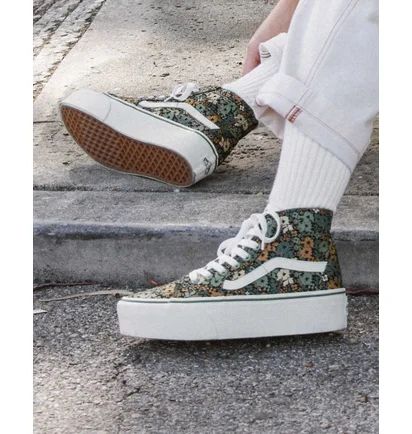 Кеды унисекс Vans Sk8-Hi Tapered Stackform Green VN0A5JMKZBF