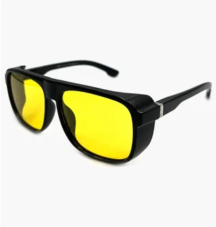 Солнцезащитные очки мужские Pilot Black/Yellow 21704-C3