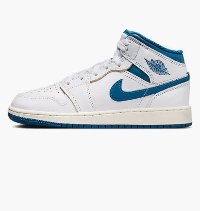 Кросівки дитячі Air Jordan 1 Mid Se Gs White FN7432-141