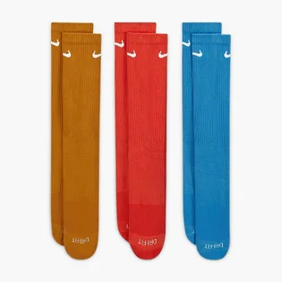 Носки унисекс Nike Evry Plus Cush Crew Multi (3 пары) SX6888-918