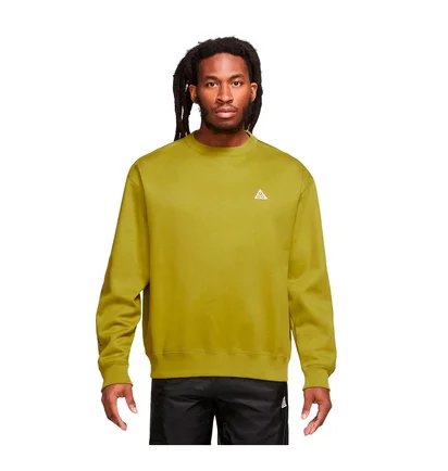 Свитшот унисекс Nike Acg Therma-Fit Fleece Crew Moss Olive DX9611-390