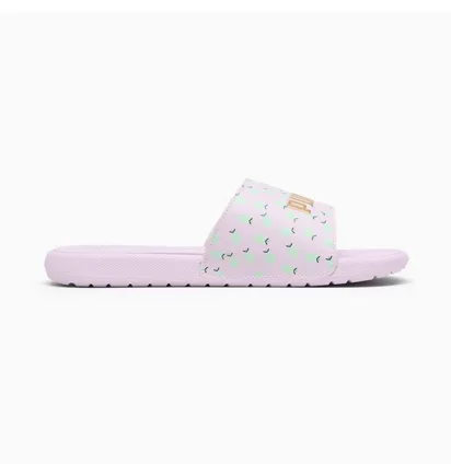 Тапочки детские Puma Cool Cat 2.0 Lemon Slides Violet 395657-01
