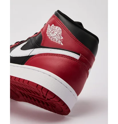 Кроссовки мужские Air Jordan 1 Mid Red/Black DQ8426-061