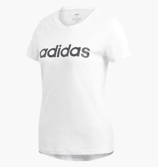 Футболка жіноча Adidas Essentials Linear W White DU0629