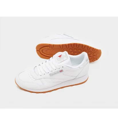 Кроссовки мужские Reebok Classic Leather White 100008491