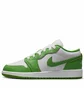 Кроссовки детские Air Jordan 1 Low Se Green/White HF4779-100