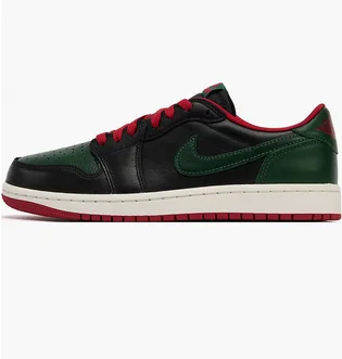 Кроссовки женские Air Jordan 1 Retro Low Og Black/Green CZ0775-036