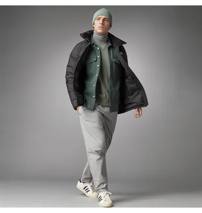 Куртка чоловіча Adidas Helionic Mid-Length Down Jacket Black FT2528