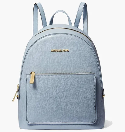 Рюкзак женский Michael Kors Adina Medium Pebbled Leather Backpack Light Blue 35T1G4AB2L-PALE-BLUE-57162