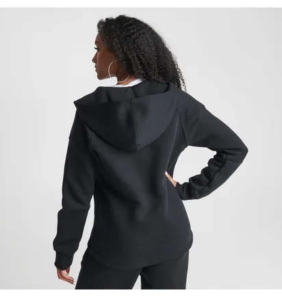 Толстовка жіноча Nike Sportswear Tech Fleece Windrunner Full-Zip Hoodie Black FB8338-010