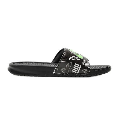 Тапочки мужские Nike Benassi Just Do It. Print Black 631261-042