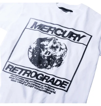 Футболка унісекс Bianca Chandôn Mercury White FW24BC-M