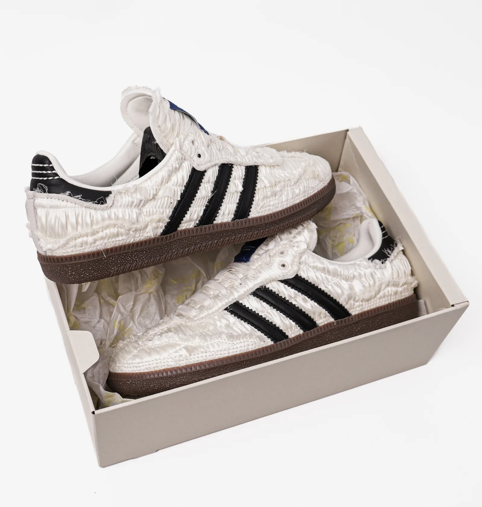 ᐉ Кроссовки мужские Adidas Caroline Hu X Clot X Samba Beige