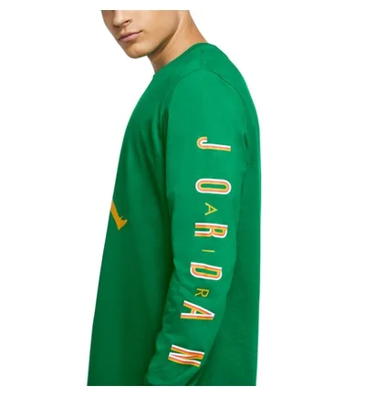 Лонгслів чоловічий Air Jordan Sport Dna MenS Long-Sleeve Crew Green CN3502-310